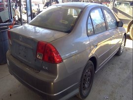 2004 HONDA CIVIC, GRAY, LX, 1.7L, AT,  A25079